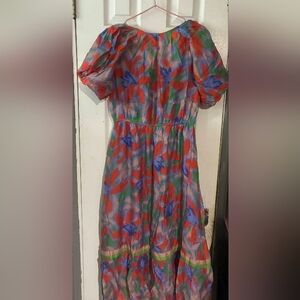 Umgee Multicolor Abstract Dress